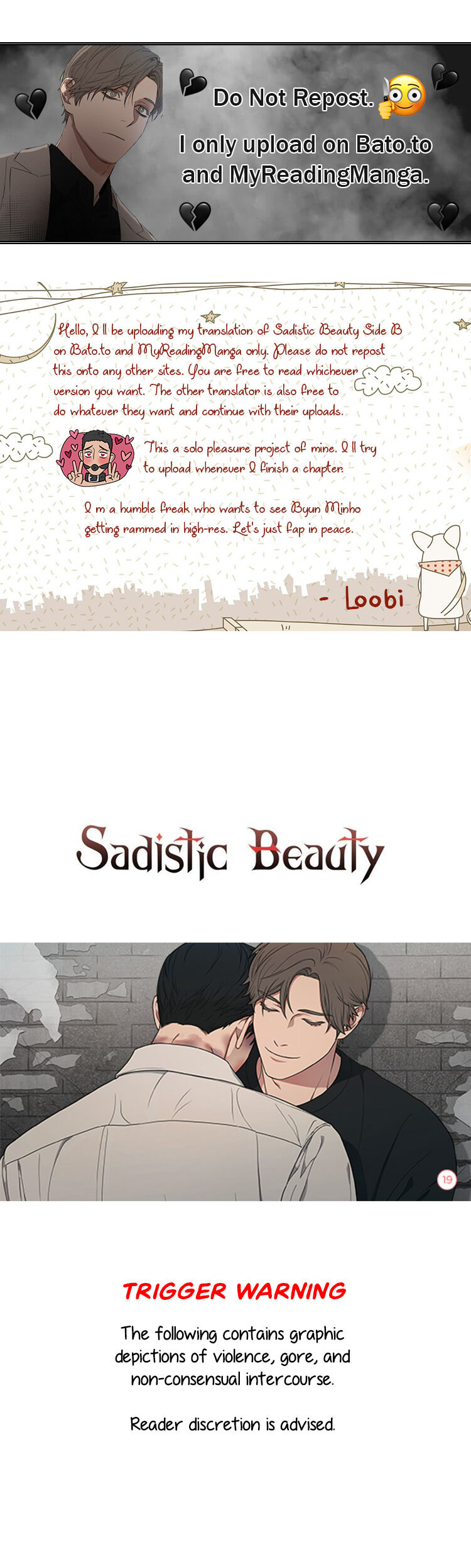 Sadistic Beauty BL (SideStory) - Chapter 1 - PAWMANGA